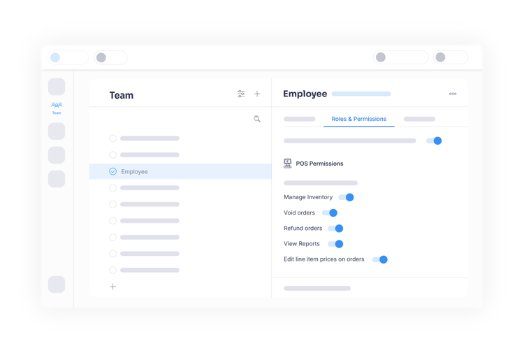 Employee Toggles in Business Manager